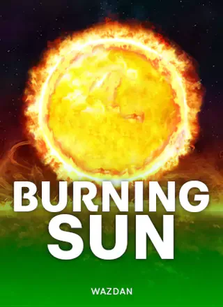 ภาพจากหน้าเกมเกมสล็อต Burning Sun จากค่าย Wazdan